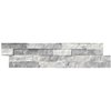 Msi Alaska Gray Splitface Ledger Panel 6 In. X 24 In. Natural Marble Wall Tile, 6PK ZOR-PNL-0014